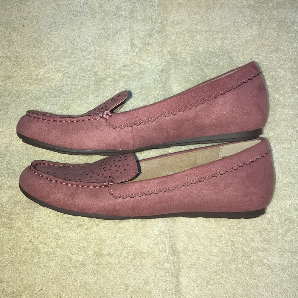 Liz Claiborne loafers, Adelina, 6.5M, Dusty Rose - Picture 6 of 12